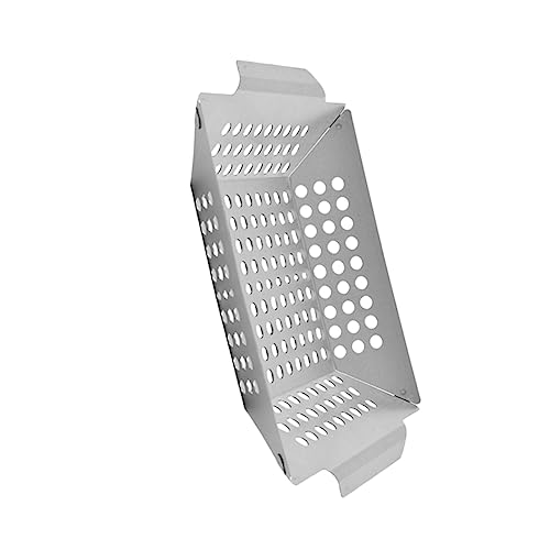 BESPORTBLE Professional Bbq Accessory Stainless Steel Grill Tray Leak-proof for Outdoor and Indoor Cooking