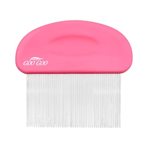 GOO GOO Tape Remover Comb Professional Stainless Tape Remover Scraper Tool with Metal Teeth Comb Tape in Hair Extensions Tool for Effective Adhesive Clean Hair Damage Reduction