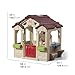Step2 Charming Cottage Kids Playhouse, Indoor/Outdoor Playset, Interactive Play with Sounds, Made of Durable Plastic, For Toddlers 2+ Years Old