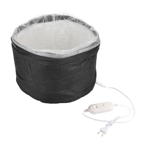 casque chauffant cheveux afro,Casquette Thermique Coiffeur, Chapeau De Cheveux Électrique Traitement Thermique Des Cheveux Salon De Teinture Des Cheveux Chapeau De Cheveux EU Plug 220V