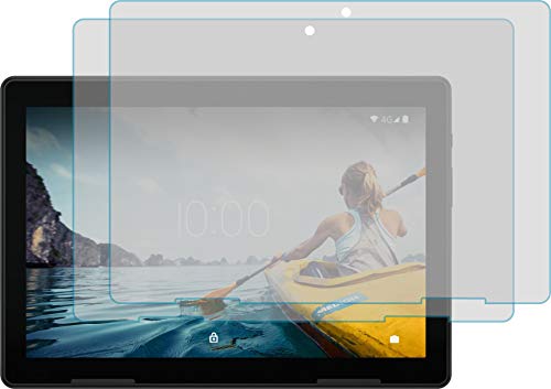 Preisvergleich Produktbild 4ProTec I 2X Schutzfolie KLAR passgenau für MEDION LIFETAB E10802 - Bildschirmschutzfolie Schutzhülle