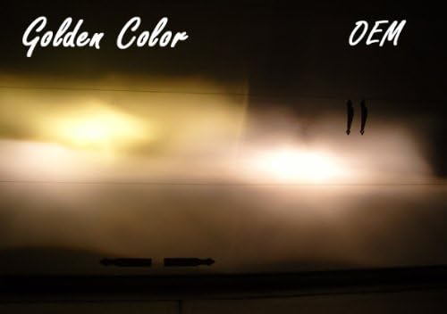 GP Xtreme 9004 HB2 3500K 65/55W Xenon High Performance Golden Yellow Quartz Glass Halogen Bulbs for Fog Light -High Beam - Low Beam SGP35K-04