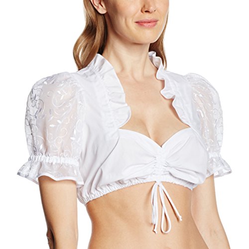 Edel Herz B111 Camisa, Blanco, ES 40 (DE 38) para Mujer