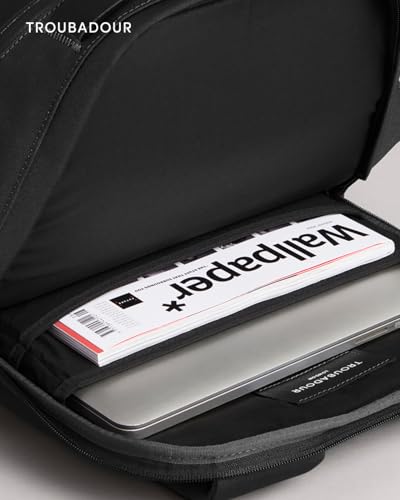 Image of Troubadour Apex 3.0-22L Premium Laptop Backpack - Ergonomic & Water Resistant - Designed for Work and Travel - Black