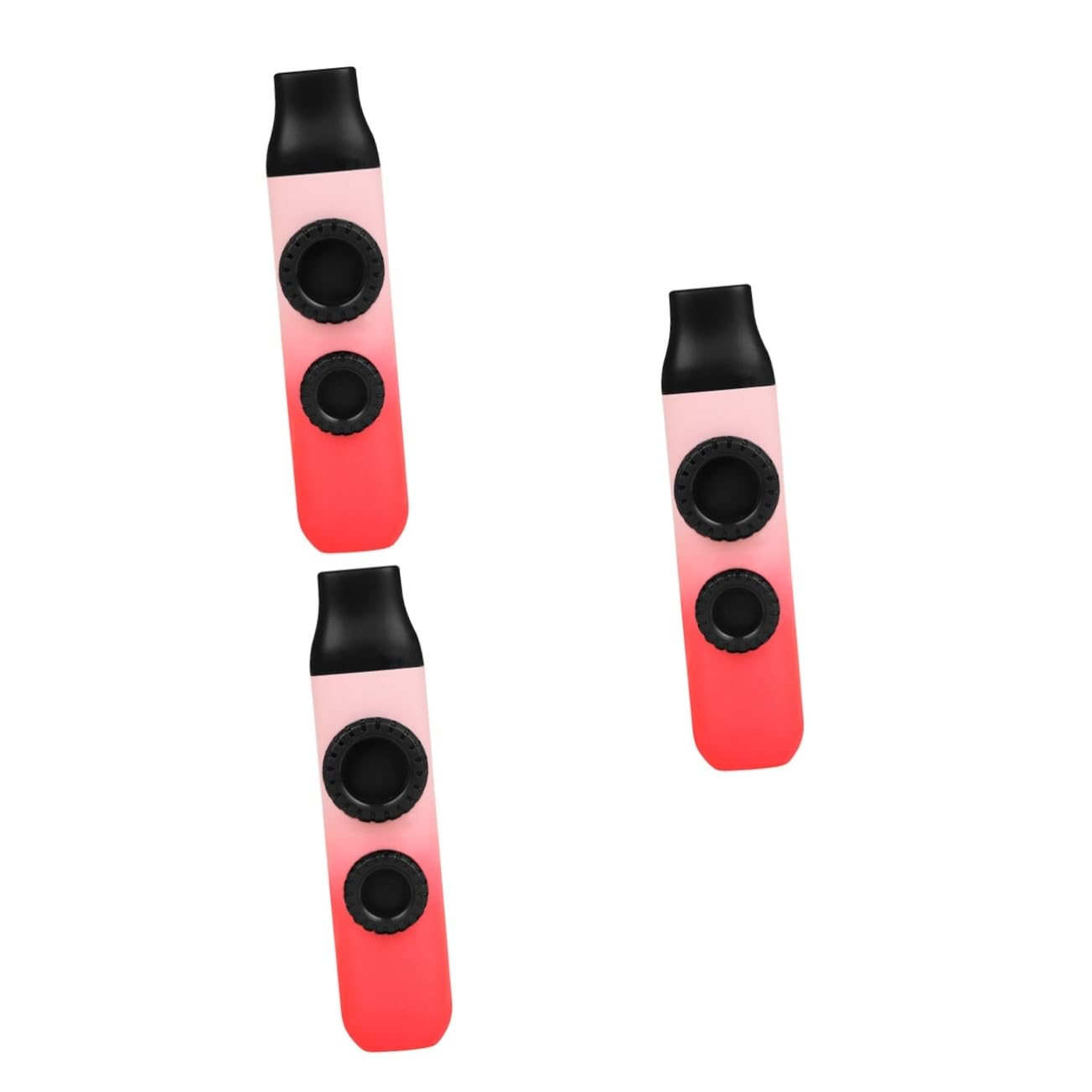 TOYANDONA 3sets Kazoo Professionale Con Doppia Membrana Per Chitarra e Ukulele Strumento Musicale Portatile Per Principianti e Musicisti Design Compatto e Facile Da Trasportare e Gradientato