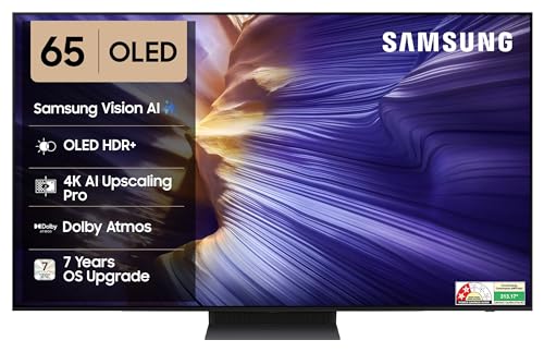 Samsung 163 cm (65 inches) 4K Ultra HD Smart OLED TV QA65S90FAELXL (Graphite Black) view 1