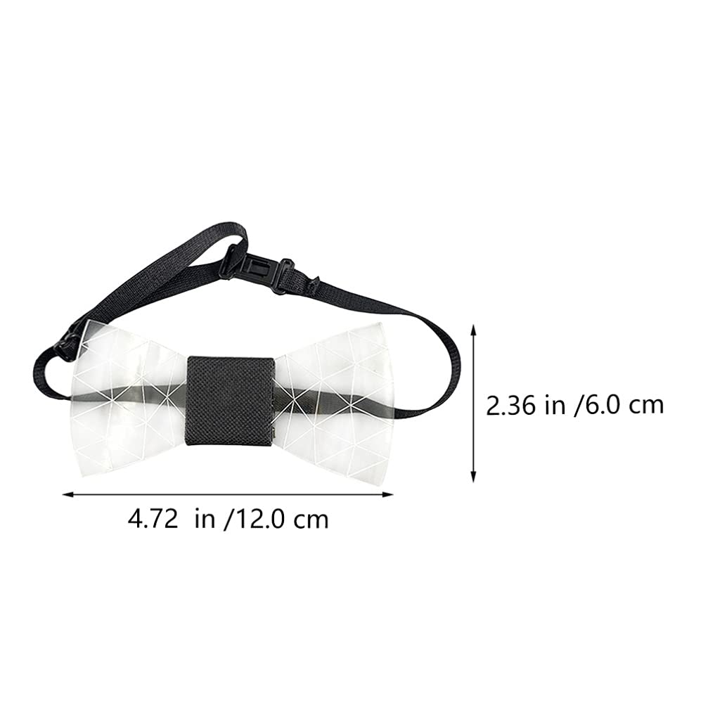 Alipis 1stück Bow Tie Für Festivals Und Partys Leuchtende Fliege Mit Einzigartigem Design Für Halloween Tanzveranstaltungen Und Besondere Anlässe Perfektes Zubehör Für Festliche