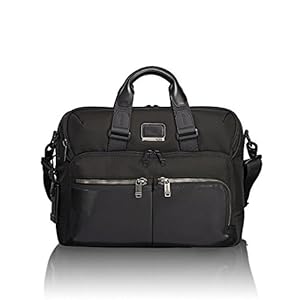 Tumi Alpha Bravo – Patterson Brief 15″ aktetas, 40 cm, 20,65 L, Black