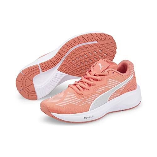 PUMA PUMA Unisex's Aviator Profoam Sky Running Shoe, Carnation Pink Puma White, 7.5 US