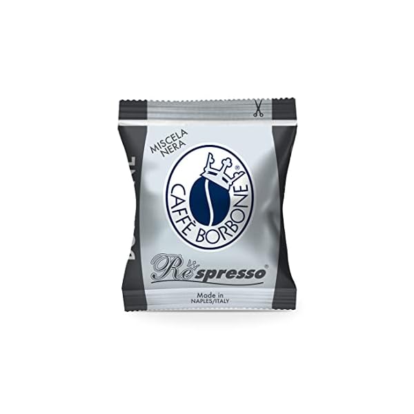 Caffè Borbone Café Respresso, Mezcla Negra - 100 Cápsulas - Compatibles con las Cafeteras de uso doméstico Nespresso®* - Imagen 3