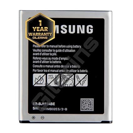 Image of Original EB-BJ111ABE Battery for Samsung Galaxy J1 J Ace J110 SM-J110F J110H J110F J110FM Battery with 1 Year Warranty**** (for EB-BJ111ABE Samsung)