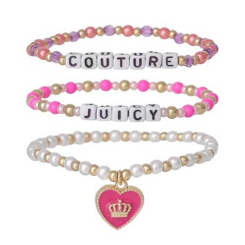 Bijoux de perles juteux pour enfants Juicy Couture kit de création bracelet fille