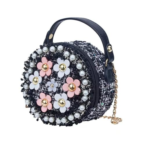 Sac à bandoulière floral noir, le cadeau idéal pour comploter le style des mères et filles