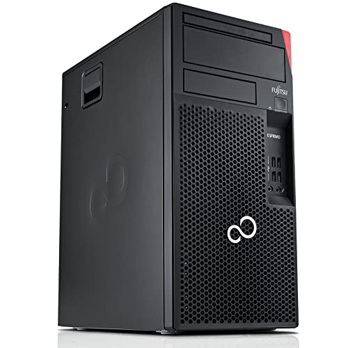 Fujitsu Desktop-PC Esprimo P557, Prozessor Core i5-7400, Arbeitsspeicher 16 GB, SSD 240 GB, Win 11 Pro (Generalüberholt)
