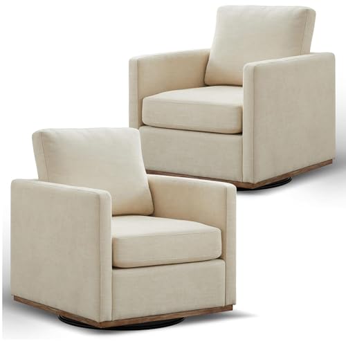 AZSJML Swivel Accent Chairs Set of 2