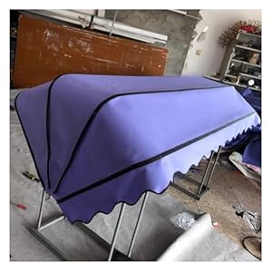 Zfmnoyev Gebogene Einziehbare Markise 120X80X80CM