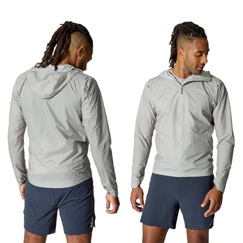 Image of Rab Men's Phantom Jacket - Ultralight Waterproof Breathable Coat for Trail Running & Hiking