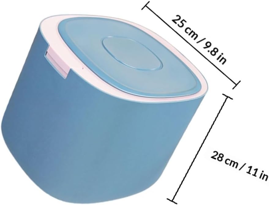 11l Sealed Pet Food Storage Bin Airtight Dog Food Bucket with Lid Moisture-proof Container for Home Use