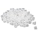 100 Pcs Professional Plastic Large 16mm Tattoo Pigment Ink Cups Caps Small Tattooing Supplies