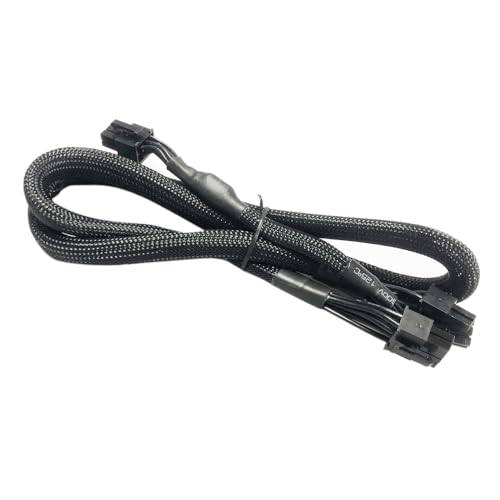 HSSDTECH SATA�d���P�[�u�� EVGA �p SuperNOVA 750/850 G2/G3/G5/B3 ��p 8 �s�� �� �f���A�� 8+6 �s�� �O���t�B�b�N�{�[�h�p�d���P�[�u�� SATA Power Supply Cable