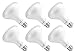 Hyperselect BR30 LED Light Bulb, 10W (50W Equivalent), 2700K (Warm White), 600 lm, Medium Base E26, Wide Flood Bulb Non-Dimmable, UL Listed - Great for Kitchen, Living Room, Bedrooms (6 Pack)
