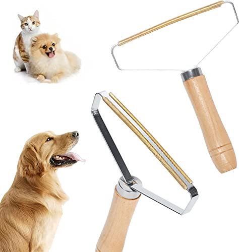 3 Pack Pet Hair Remover, Portable Lint Remover For Laundry, Dog Hair Scraper For Carpet, Reusable Dog Cat Hair Remover For Couch, Clothes, Sofa, Car Mat, Hairball, Fuzz, Dust, Lint Cleaner Brush #TOP6