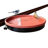 Hpycohome Heated Bird Baths for Outdoor, All Season Unfreezing 3-in-1 Installation Energy Saving...