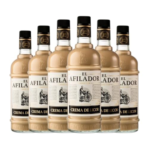 Crema de Licor El Afilador El Afilador Crema de Orujo 70 cl (Caja de 6 Botellas de 70 cl)