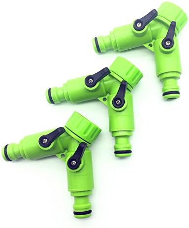 1pcs Irrigation Hose-way Splitter Connector Pipe Water Sprinkler W