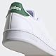 adidas Herren Advantage Shoes Tennisschuhe, Cloud White/Cloud White/Green, 44 2/3 EU