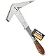 PICARD Schieferhammer Nr. 207 R XL 700g | Ergonomischer Ledergriff und Ganzstahlstiel | Korrosionsgeschützt und Handgeschmiedet | Für Rechtshänder | Made in Germany seit 1857