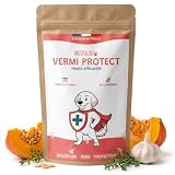 Vermifuge Naturel Chien Chat   Antiparasitaire Plantes Courge Ail Thym   vers Intestinaux   60 Comprimés   Chien 2 10kg 10 20kg 20 40kg   Formulé par des Vétérinaires   Fabriqué en France