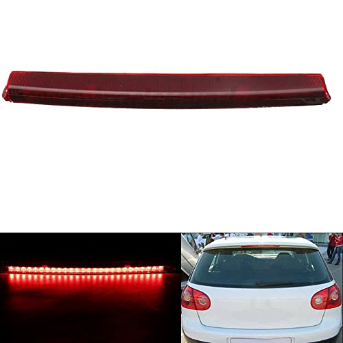 Luz De Freio Traseira De Alta Montagem Led Com Lente Vermelha Terceira Luz De Freio Para Golf MK5 MK