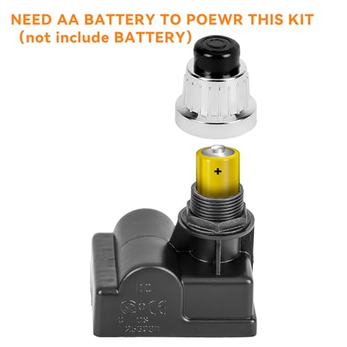 image for only fire 6 Outlets AA Battery Push Button Igniter Compatible/Replacem
