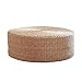 Fenteer Coussin de Sol, Tapis de Tatami Rond, 40 cm Coussin de Tatami Rond Oreiller de Sol Coussins de Sol Paille méditation Tapis de Yoga Doux Oreiller de