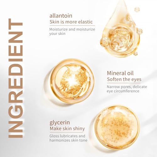 Snail Essence Eye Cream, Moisturise Nourise Eye Serum Anti Aging Snail Mucus Eye Cream For Dark Circles, Eye Skin Firming Mens & Women Eye Cream, Reduces Fine Lines Eye Bags - Image 6