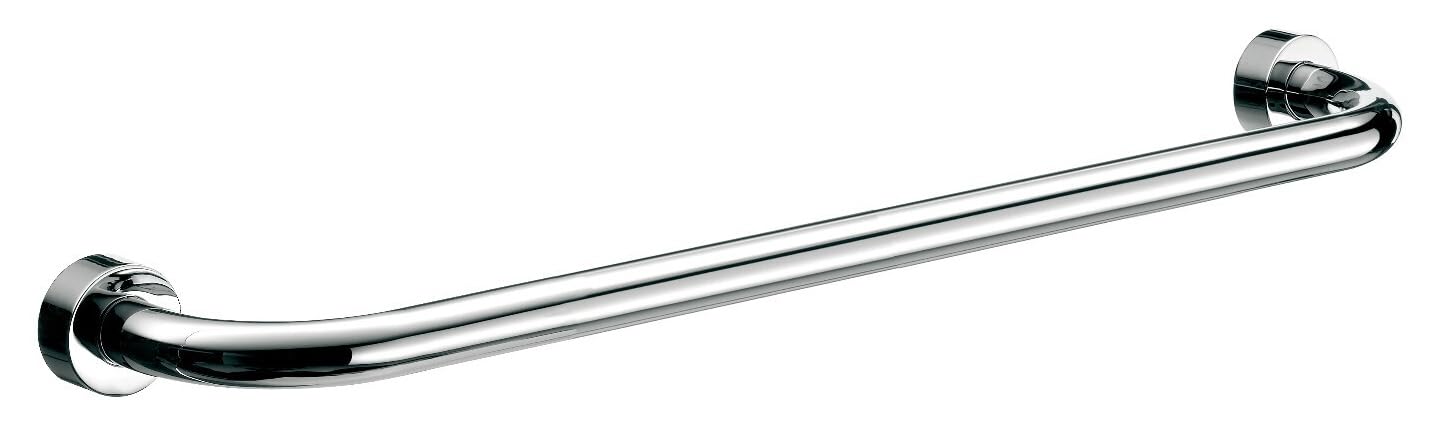 EMCO Rondo 2 Badetuchhalter chrom, Handtuchhalterung zur Wandmontage, Handtuchständer, Länge 600 mm 456000160