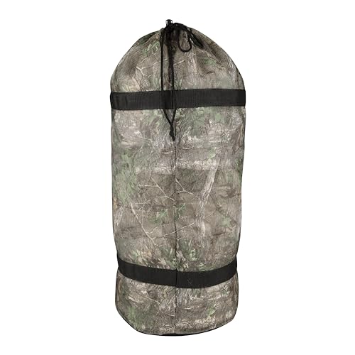 Mesh Duffle Bag - Realtree AP Green Print | Multipurpose for Beach, Hunting, Scuba Diving, Boating, Surfing & Snorkeling