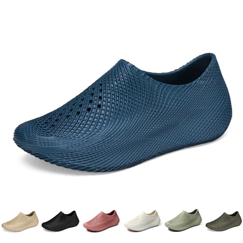 Fashion Womens Slip-On Honeycomb Shoes - Foam Runner Style Lightweight & Durable EVA Material Breathable Mesh Ventilation for Men Casual Walking