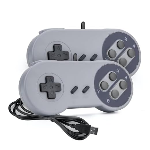 Rii Gaming GP100 - Coppia Gamepad Controller USB compatibili con PC (Windows, Mac, Linux) e Raspberry Pi (Grigio)