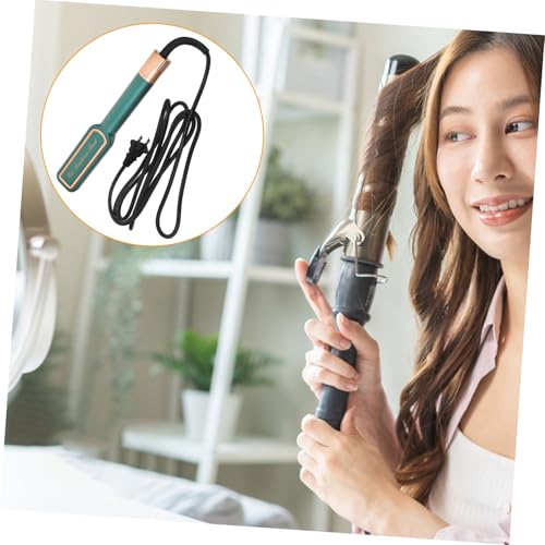 Plancha para cabello ajustable con diseño ligero color verde miniatura 7
