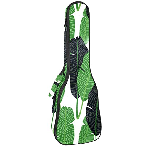 Housse ukulélé ténor et soprano robuste avec rembourrage anti-choc 10mm