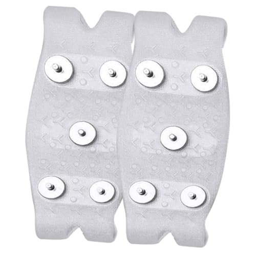 FOMIYES 2pcs Boot Ice Cleats Slip Ice Grippers Shoes Grippers for Outdoor Activities