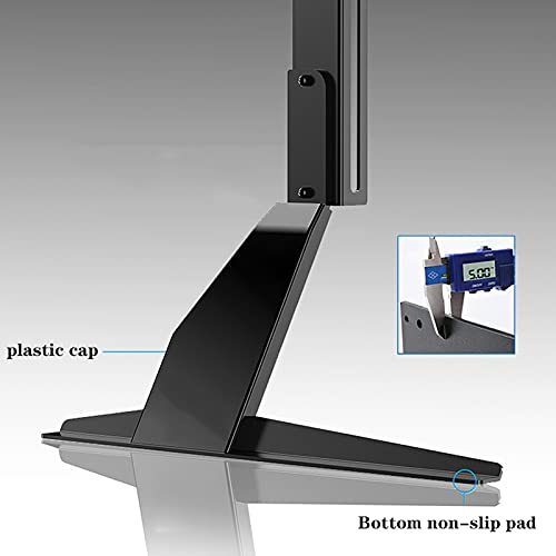 Soporte de TV de mesa ajustable para pantallas 23-65 pulg miniatura 3