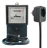 Spannung 220/230 Volt Zwischenzähler 10(40) A Wechselstromzähler mit Stecker
