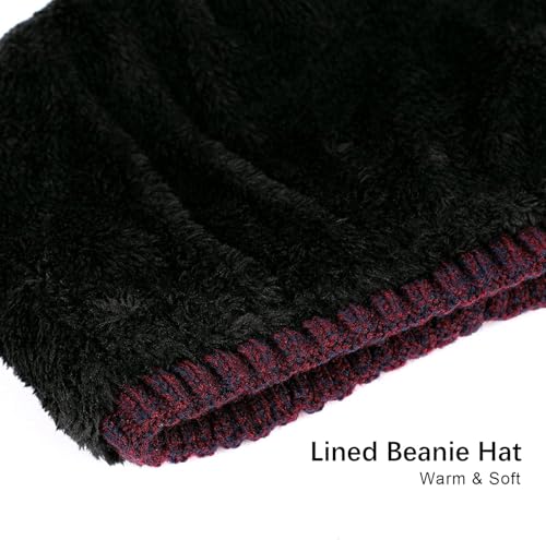 Image of DENIMHOLIC Winter Cap for Men & Women, Beanie Cap for Men Woolen Cap for Men & Women, Beanie Cap for Women