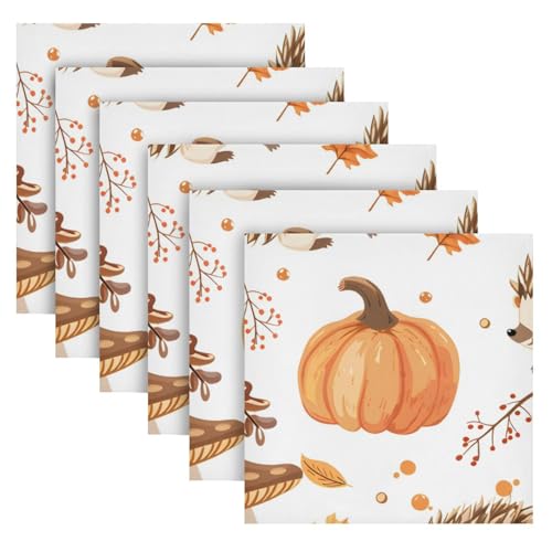 Set de 6 Servilletas de Tela Polyester 20x20 pulg miniatura 2