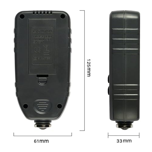 Medidor Digital de Espesor de Pintura Fe/NFe 0-1300um miniatura 6