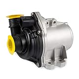Electric Engine Water Pumps with Bolts For BMW 335i 335is 135i 135is 1M 640i 740i 740Li X3 X5 X6 Z4 sDrive35i xDrive35i sDrive35is Replace Part Number 11517632426 11537549476 (Silver)