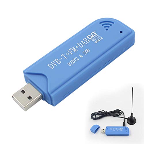 Hendont Mini Digital TV Stick Receiver Tuner USB DVB-T DAB FM Audio RTL2832U+R820T2 DVB-T Stick